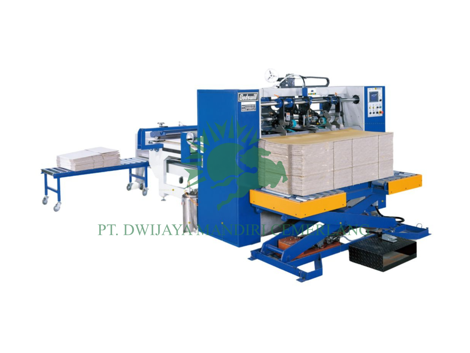 Semi Auto Stitcher & Glue - PT Dwijaya Mandiri Cemerlang