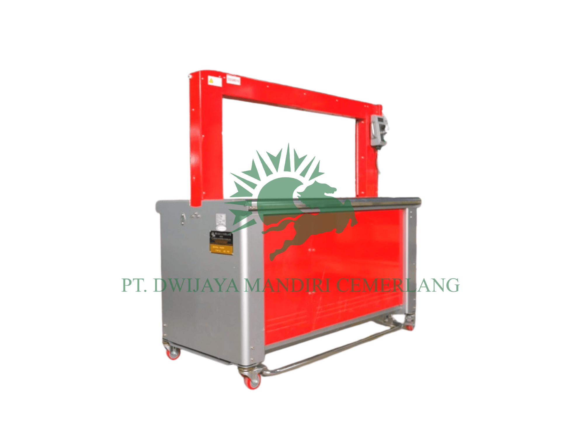 Semi-Automatic Strapping Machine - PT Dwijaya Mandiri Cemerlang
